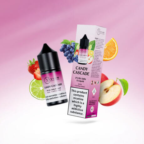 Liquids with CBD 300mg, CBD (10 ml), Flavors: Candy Cascade
