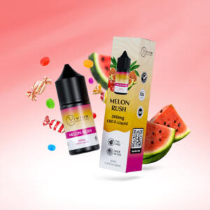 Liquids with CBD 300mg, CBD (10 ml), Flavors: Melon Rush