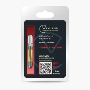 CBD Cartridges 1.0ml / 600mg, Flavors: Tiger's Blood