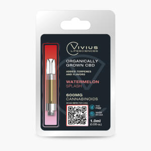 CBD Cartridges 1.0ml / 600mg, Flavors: Watermelon Splash
